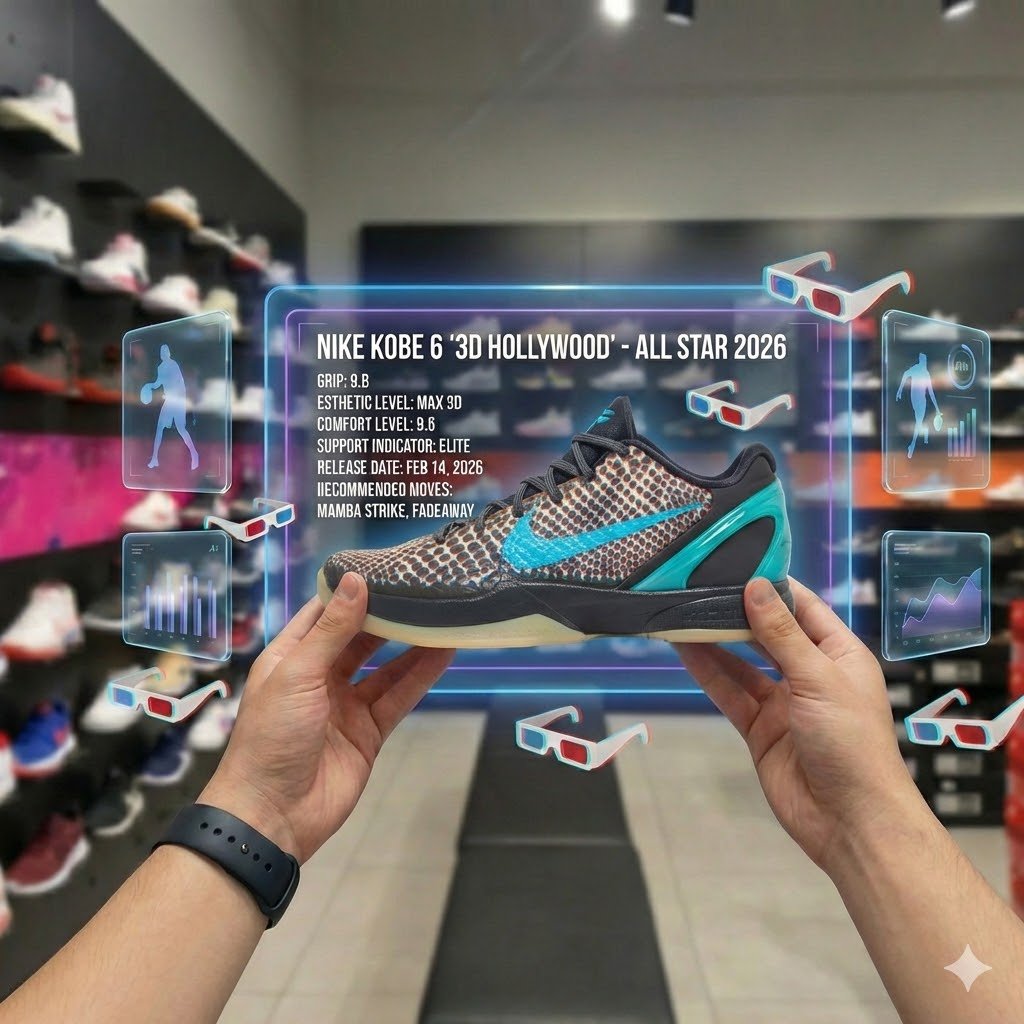 Kobe 6 Protro Hollywood 3D