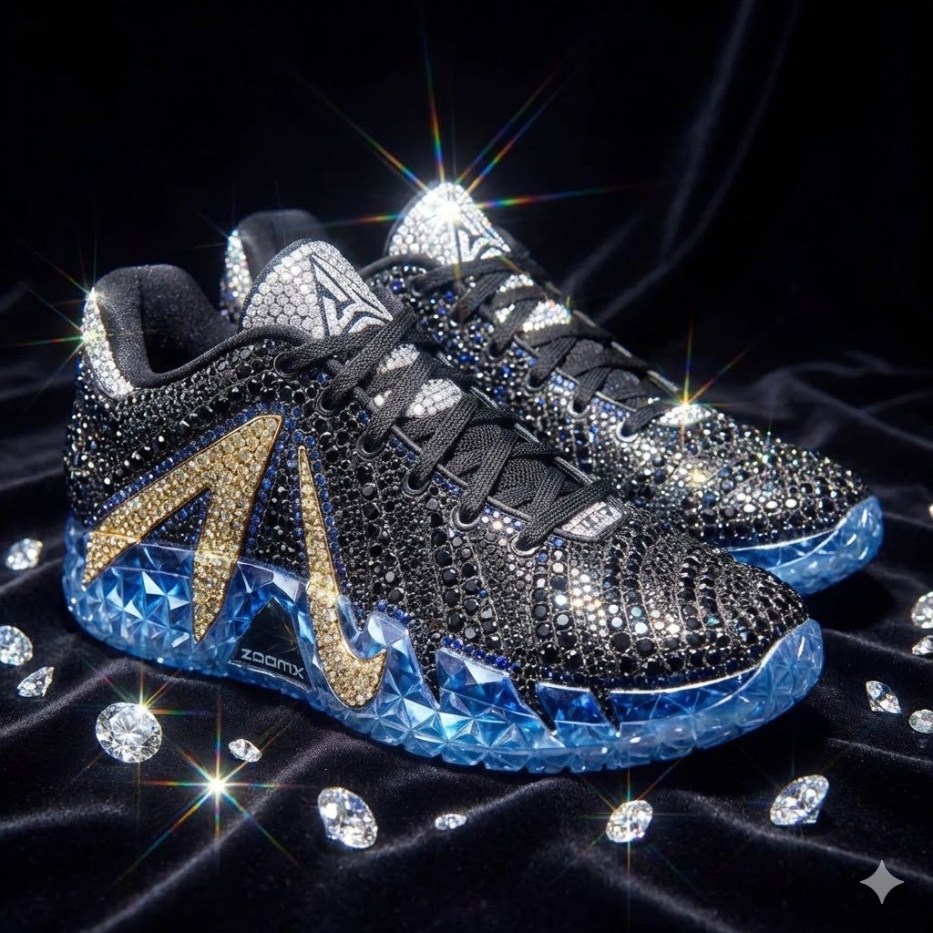 Nike Ja 3 Bling Swarovski